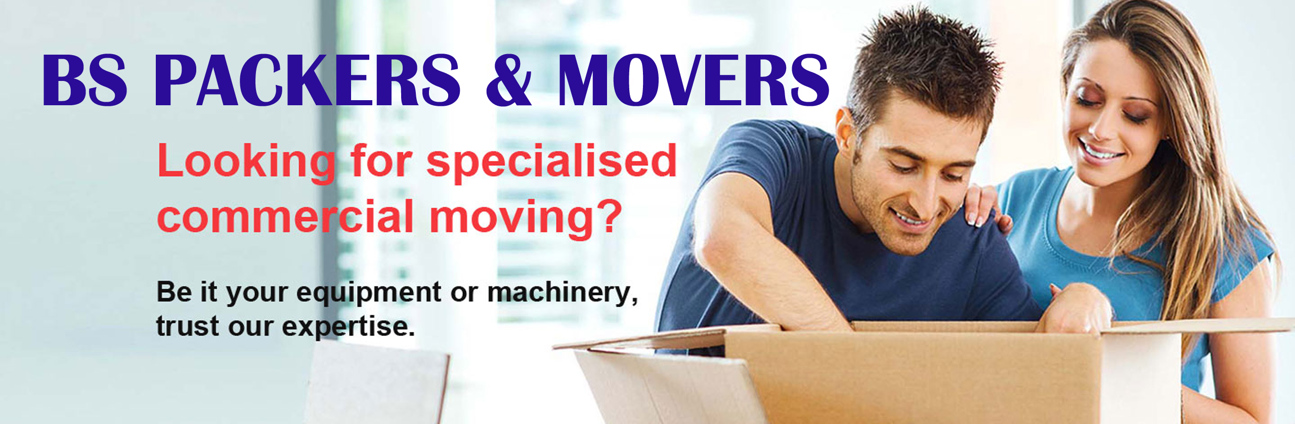 BS Packers and movers noida Banner